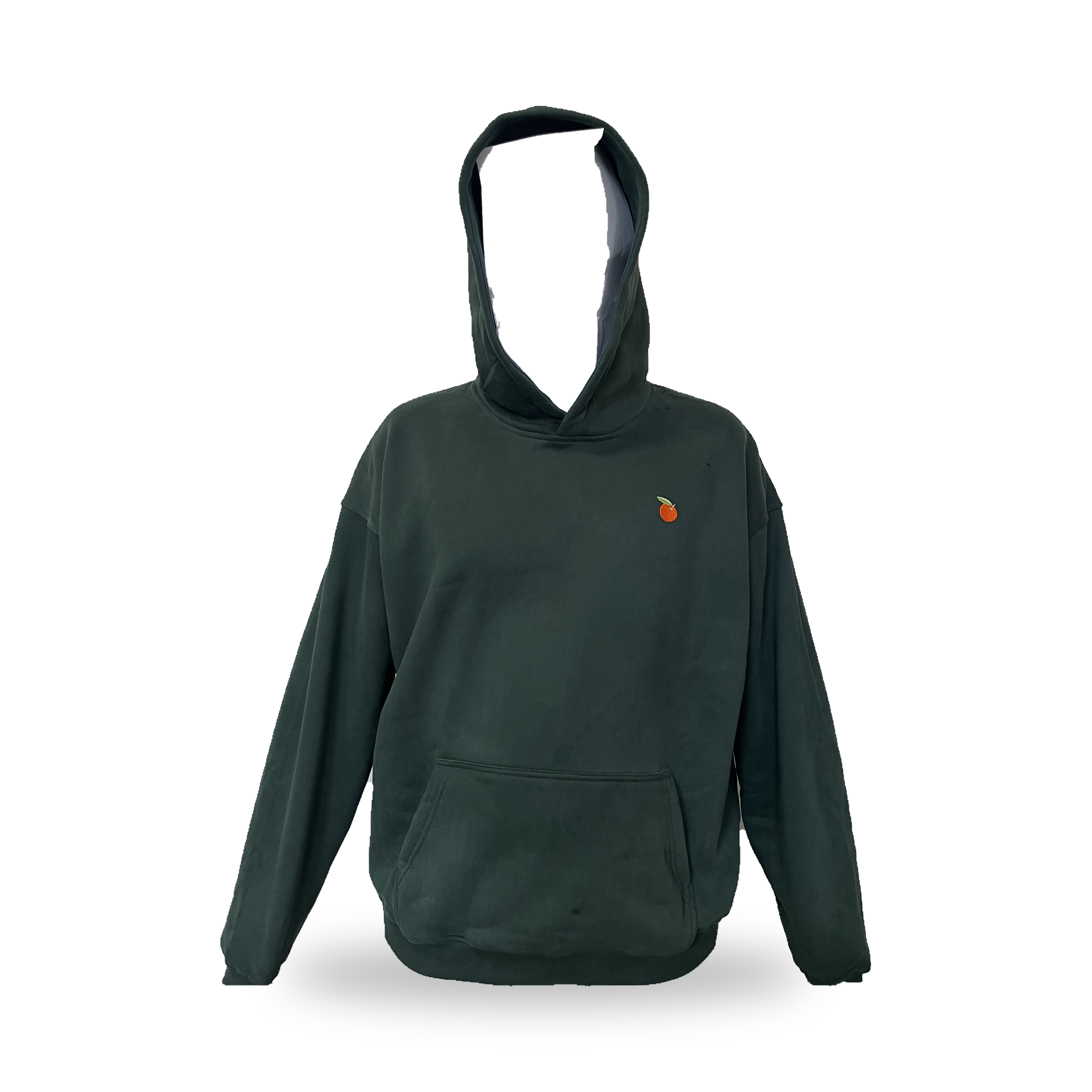 Clem Brand  Luxury Hoodie Forest Green